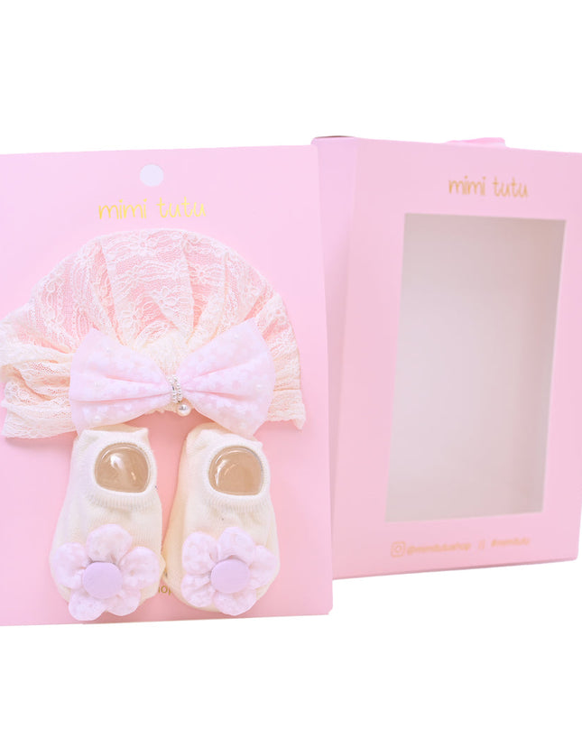 Kidsatelier-Tulleen-MTBGS4209-pink-bow-and-flower-white-gift-set