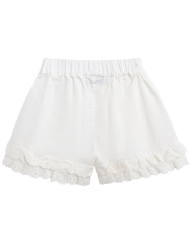 Beige Ruffle Bow Outfit Set
