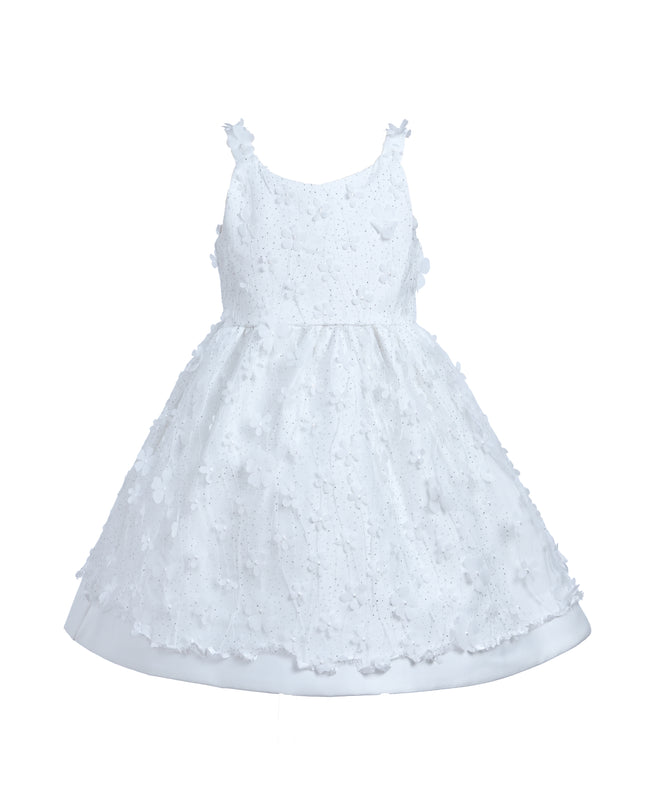 White Ravine Floral Dress