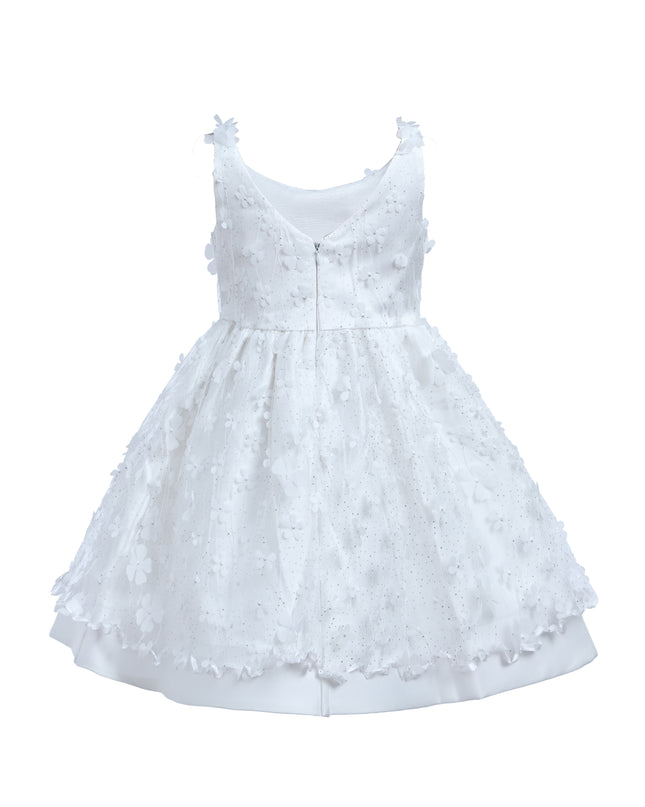 White Ravine Floral Dress