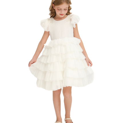 White Elrose Dress