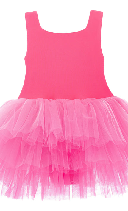 Pink French Rose Tutu Dress