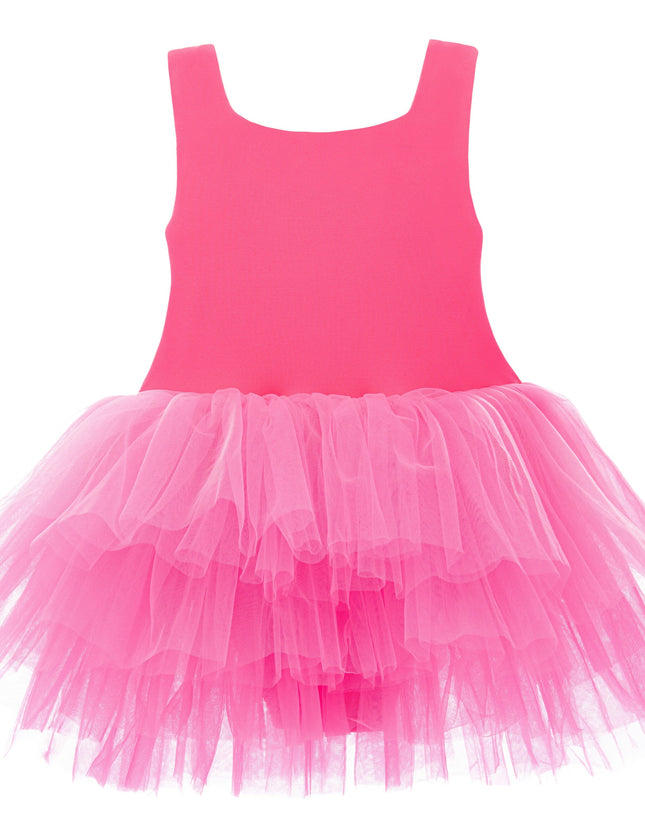 Pink French Rose Tutu Dress