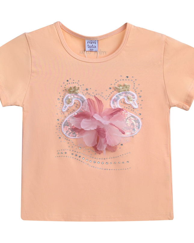 kids-atelier-mimi-tutu-kid-baby-girl-peach-swan-applique-t-shirt-mt4207-goose-pink