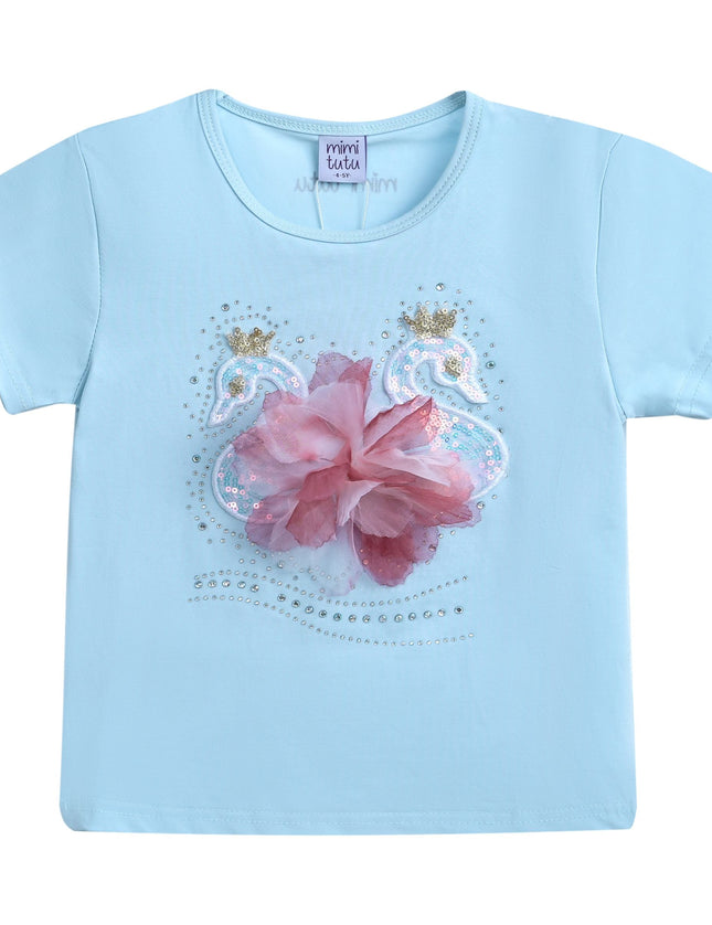 kids-atelier-mimi-tutu-kid-baby-girl-blue-swan-applique-t-shirt-mt4207-goose-powder-blue