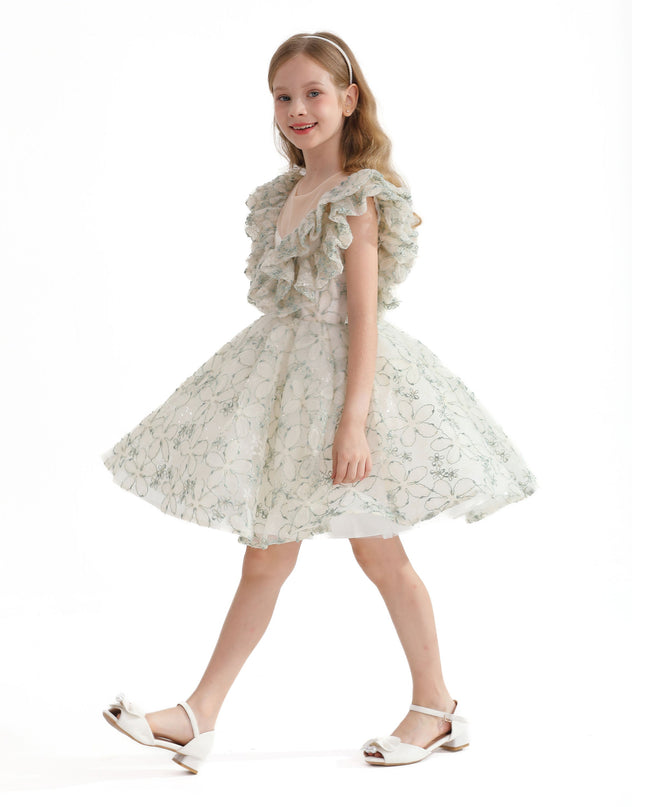 Green Floral Honeydale Dress