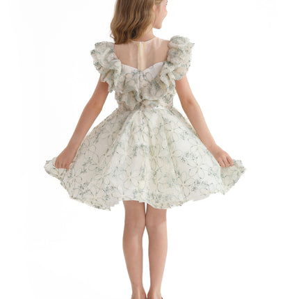 Green Floral Honeydale Dress