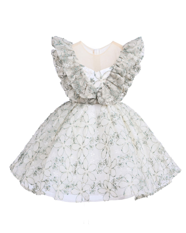 Green Floral Honeydale Dress