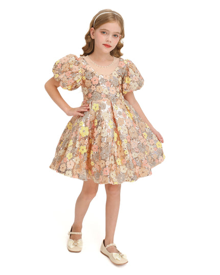 Champagne Blossom Lamore Dress
