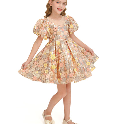 Champagne Blossom Lamore Dress