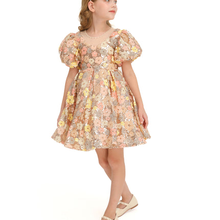 Champagne Blossom Lamore Dress
