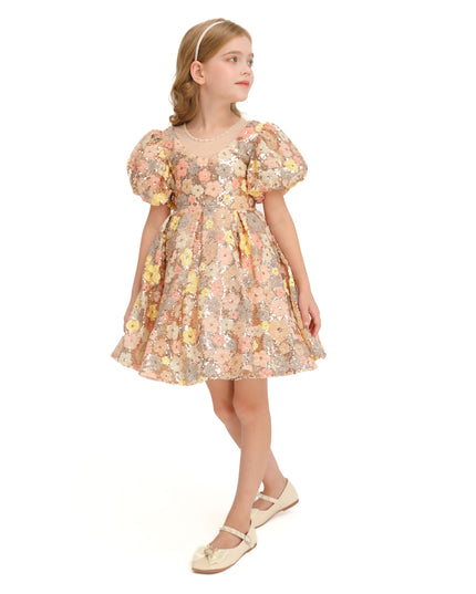 Champagne Blossom Lamore Dress