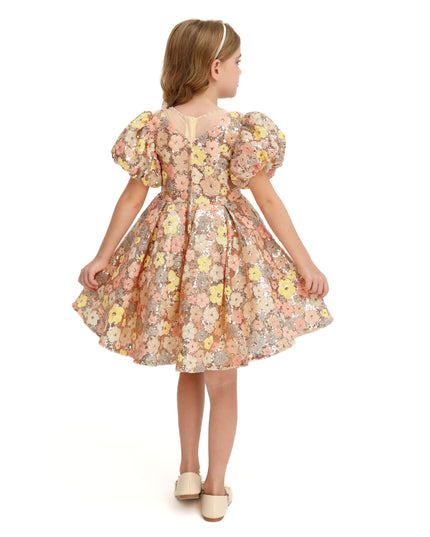 Champagne Blossom Lamore Dress