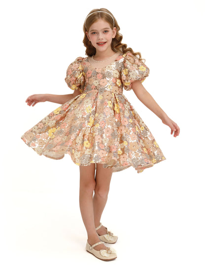 Champagne Blossom Lamore Dress