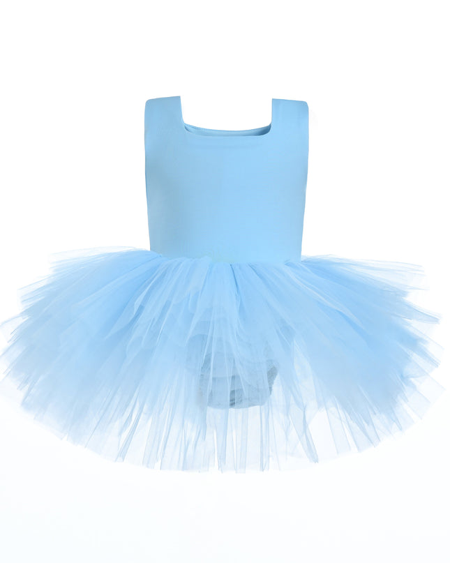 Light Blue Layered Leotard