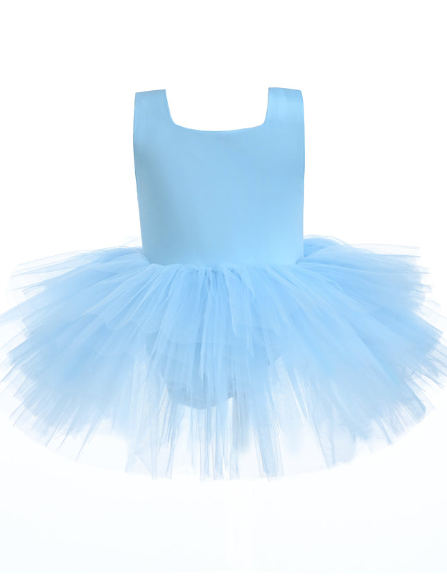 Light Blue Layered Leotard