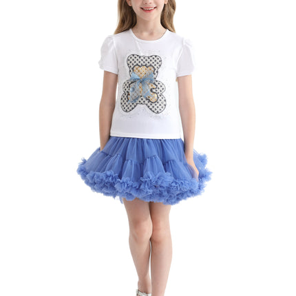 White Bear Applique T-Shirt