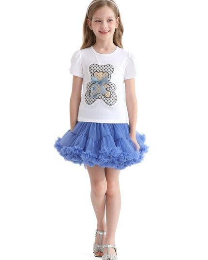 White Bear Applique T-Shirt