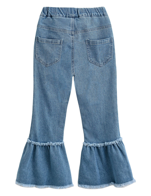 kidsatelier-mimi-tutu-Denim-Ribbon-Flare-Pants