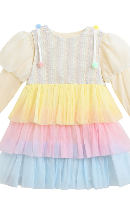 kidsatelier-mimi-tutu-Cream-Pastel-Pom-Pom-Tulle-Dress