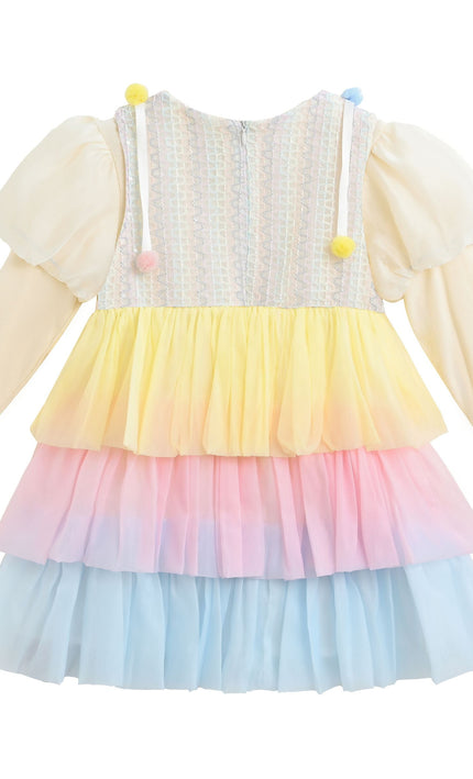 kidsatelier-mimi-tutu-Cream-Pastel-Pom-Pom-Tulle-Dress