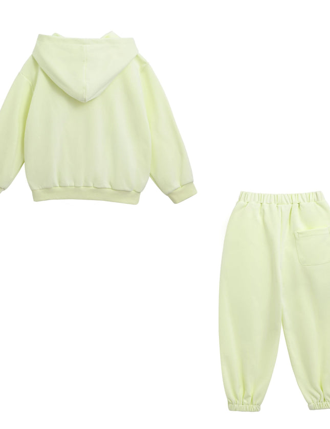 kidsatelier-mimi-tutu-Yellow-Bow-Detail-Tracksuit-Set