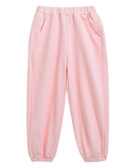 kidsatelier-mimi-tutu-Pink-Bow-Detail-Tracksuit-Set