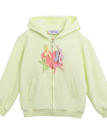 kidsatelier-mimi-tutu-Yellow-Bow-Detail-Tracksuit-Set