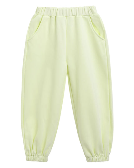 kidsatelier-mimi-tutu-Yellow-Bow-Detail-Tracksuit-Set