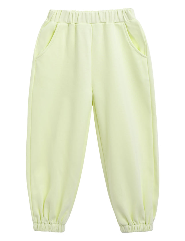 kidsatelier-mimi-tutu-Yellow-Bow-Detail-Tracksuit-Set