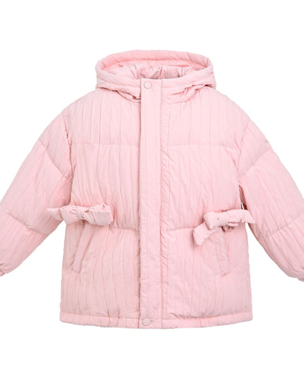 kidsatelier-mimi-tutu-Pink-Bow-Quilted-Puffer-Jacket