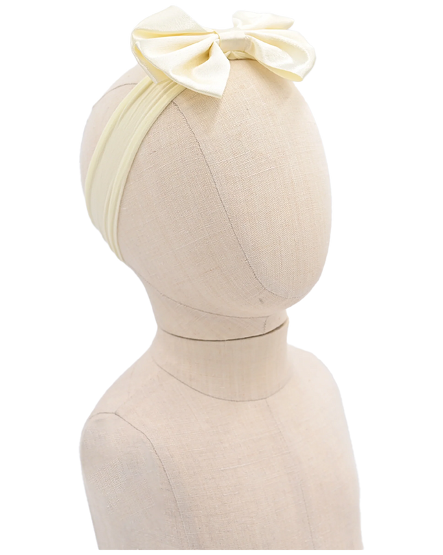 Multicolored Satin Ribbon Headband