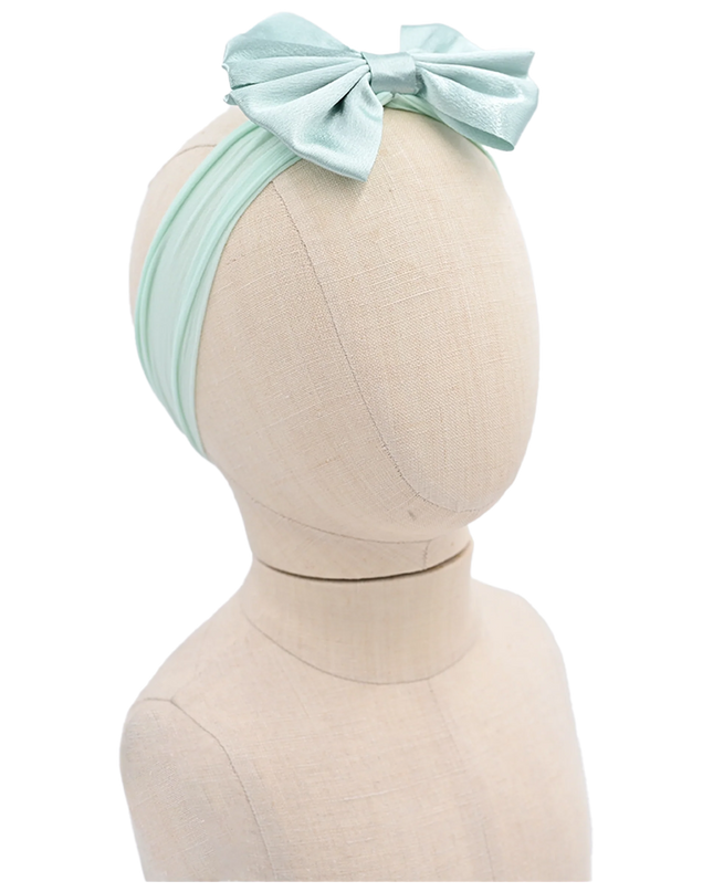 Multicolored Satin Ribbon Headband