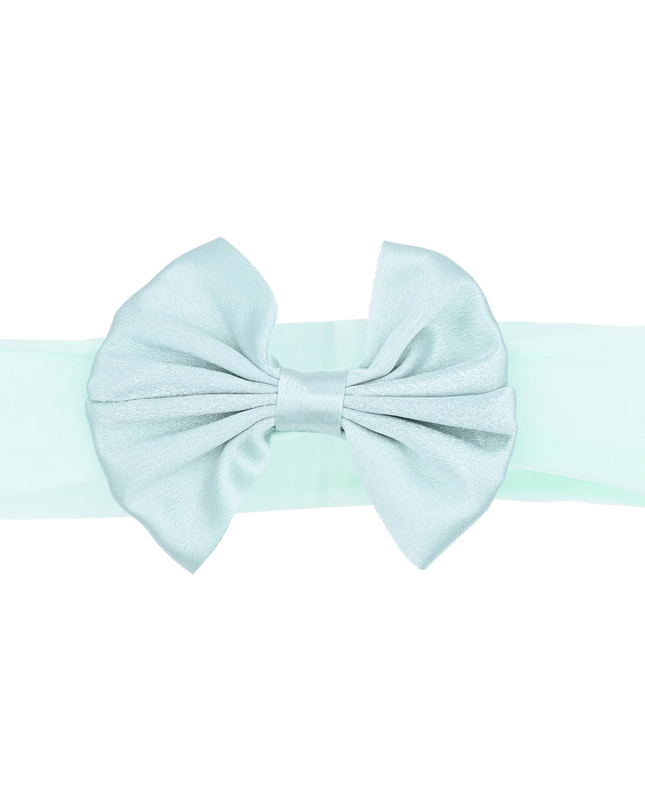 Multicolored Satin Ribbon Headband