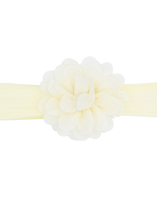 Multicolored Glistening Flower Headband