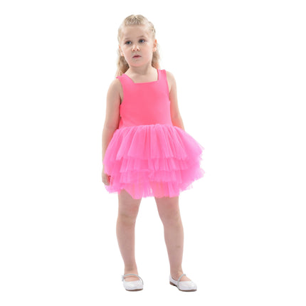 Pink French Rose Tutu Dress