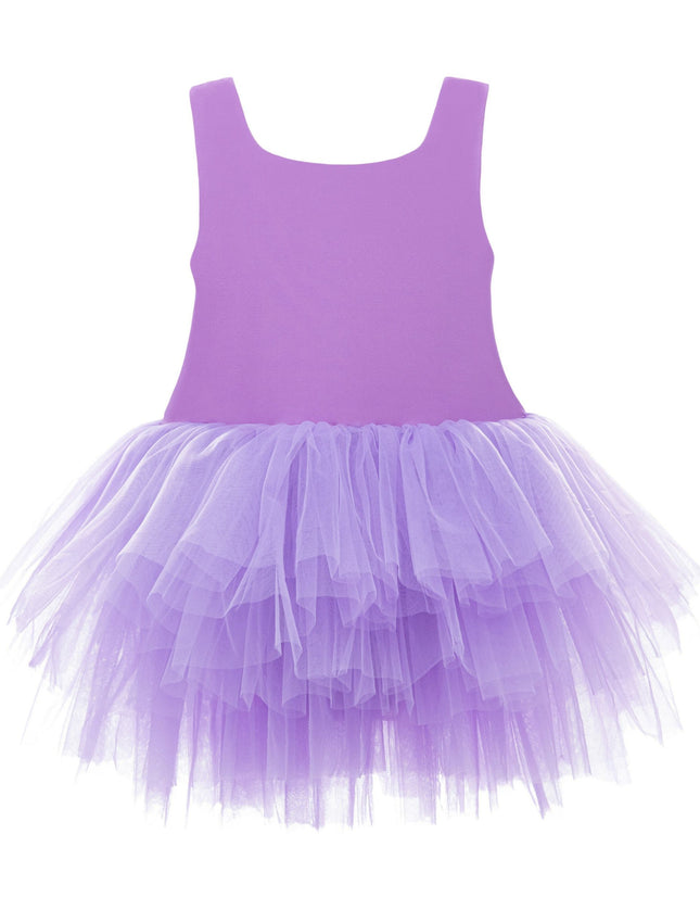 kidsatelier-tulleen-MTL321-Iris Purple-solid-tutu-dress