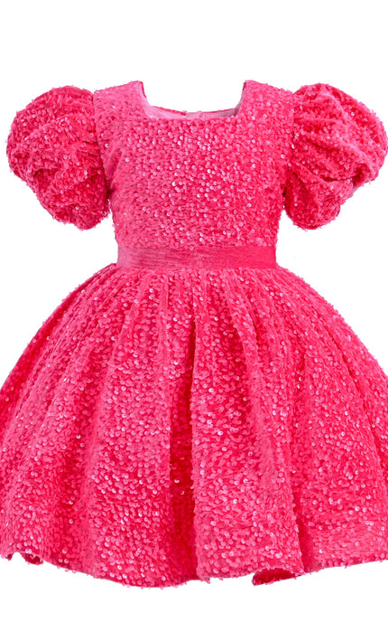 kidstaelier-mimitutu-Fuchsia-Sequin-Ribbon-Paraiso-Dress