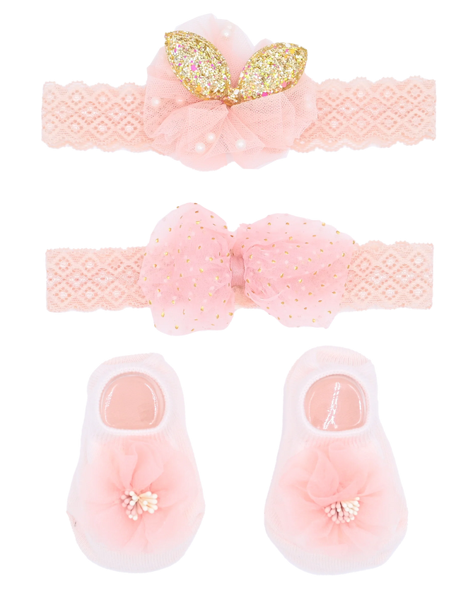 Kidsatelier-Tulleen-MTBGS4206-pink-flower-bow-gold-accent-gift-set