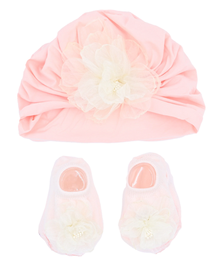 Ivory Flower Pink Base Gift Set