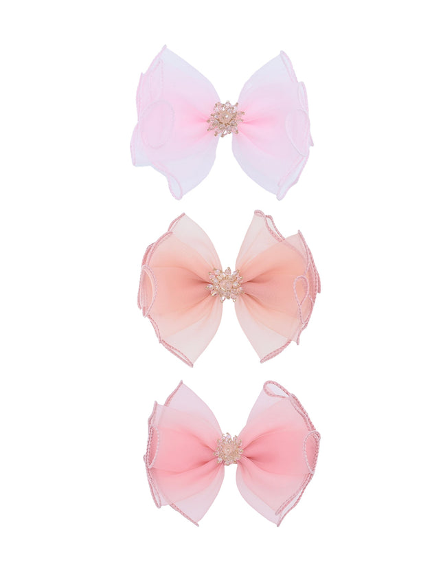 Kidsatelier-Tulleen-MTHC4206-multicolor-crystal-flower-bow-hairclip-set
