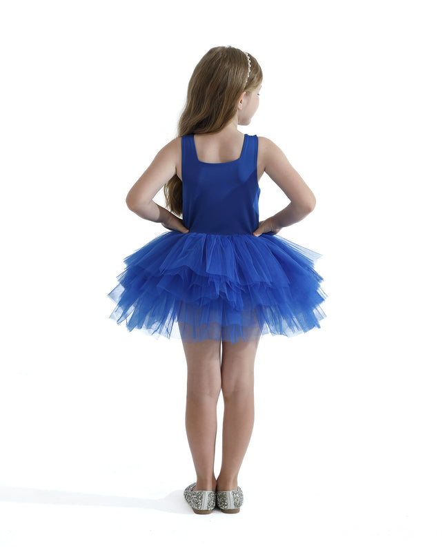 Royal Blue Layered Leotard