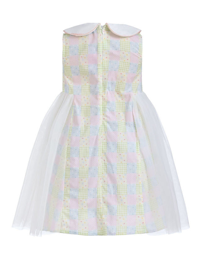 kidsatelier-mimi-tutu-Yellow-Spring-Gingham-Tulle-Dress