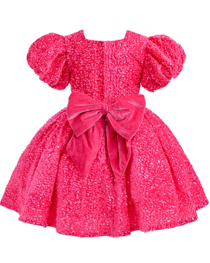 kidstaelier-mimitutu-Fuchsia-Sequin-Ribbon-Paraiso-Dress