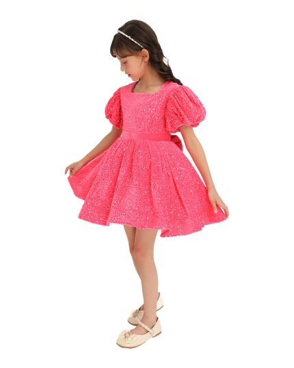 kidstaelier-mimitutu-Fuchsia-Sequin-Ribbon-Paraiso-Dress