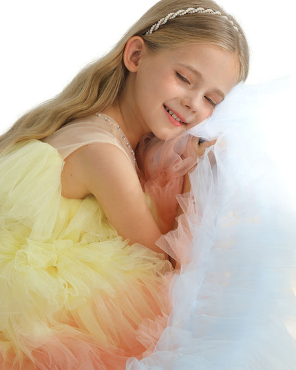 kidsatelier-mimitutu-Yellow-Tiered-Pastel-Ruffle-Callecita-Dress