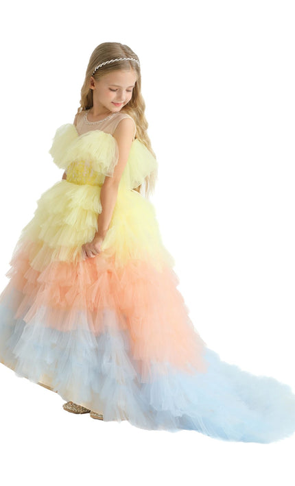 kidsatelier-mimitutu-Yellow-Tiered-Pastel-Ruffle-Callecita-Dress