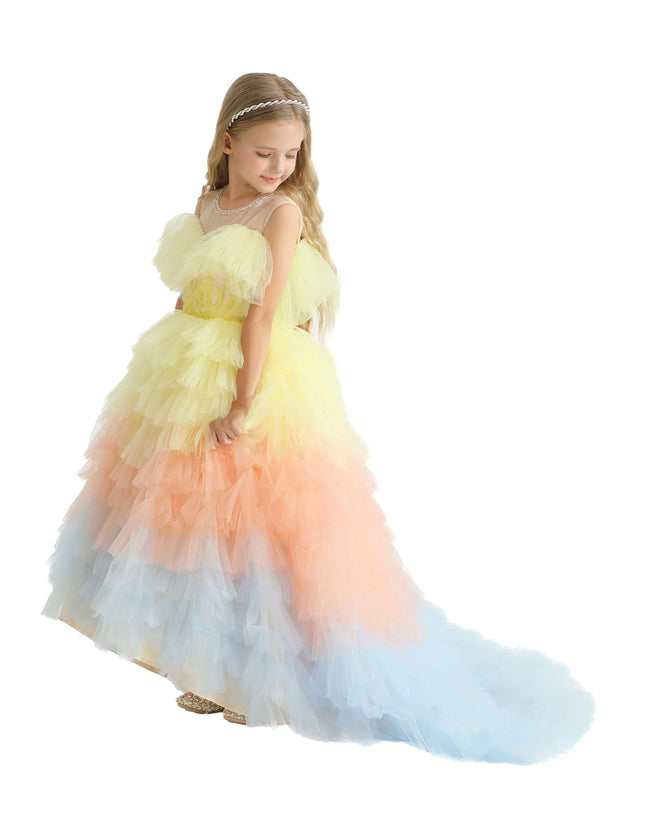 kidsatelier-mimitutu-Yellow-Tiered-Pastel-Ruffle-Callecita-Dress