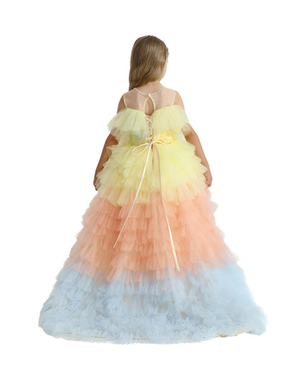 kidsatelier-mimitutu-Yellow-Tiered-Pastel-Ruffle-Callecita-Dress