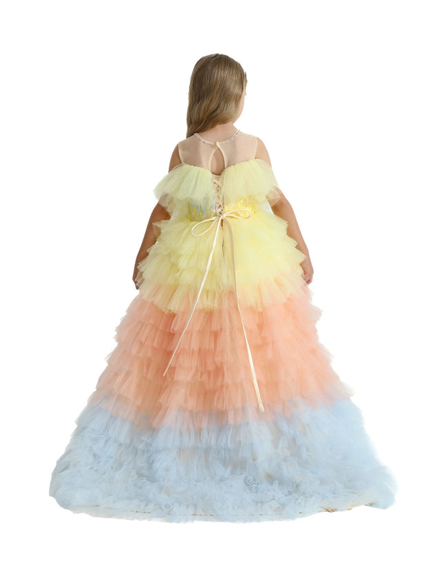 kidsatelier-mimitutu-Yellow-Tiered-Pastel-Ruffle-Callecita-Dress